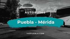 Autobuses de Puebla a Mérida